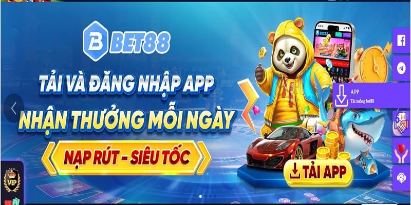 App nhà cái uy tín Bet88 an toàn cao