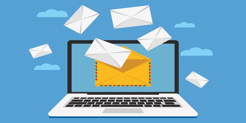 Sử dụng phương thức email dễ dàng liên hệ tới CSKH